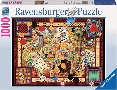 Image de Ravensburger - Puzzle 1000 Vintage Games