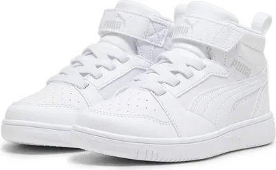 Produktbild von Puma Rebound V6 Mid AC+ PS Uni Kinder Sneaker 393832 05 weiß , Schuhgröße:33 EU