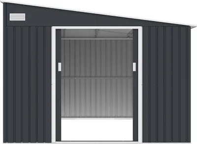 Produktbild von Gartenhaus aus Metall für Werkzeuge 279x321x203cm Maratea
