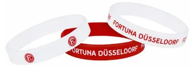 Produktbild von Fortuna Düsseldorf Silikonarmbänder 3er-Set