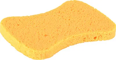 Produktbild von 5 Topfreiniger, Schwamm 10 cm x 7 cm x 0,8 cm natur