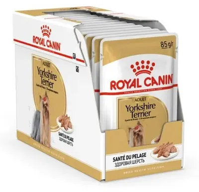 Zdjęcie produktu dla Royal Canin Yorkshire Terrier, Dorosły, Yorkshire Terrier, XS (<4 kg), 85 g