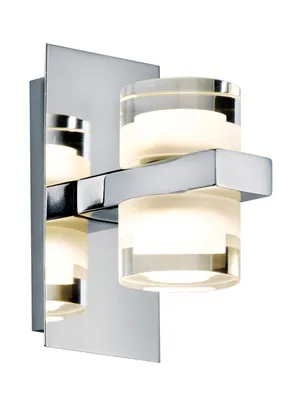 Produktbild von Paulmann 704.92, Oberfläche, andere, 2 Glühbirne(n), 2700 K, IP44, Chrom