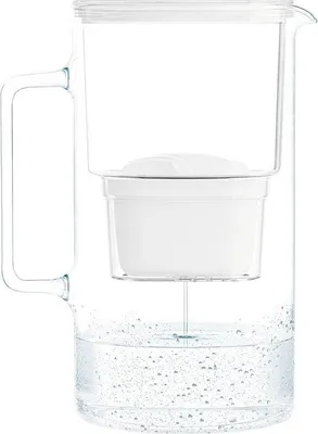 Produktbild von Famanu Wasserfilterkaraffe 2,5 Liter - Weiß, inklusive 1 Filter