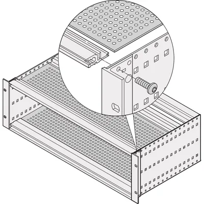 Zdjęcie produktu dla Standardowa pokrywa SCHROFF o głębokości 160 mm