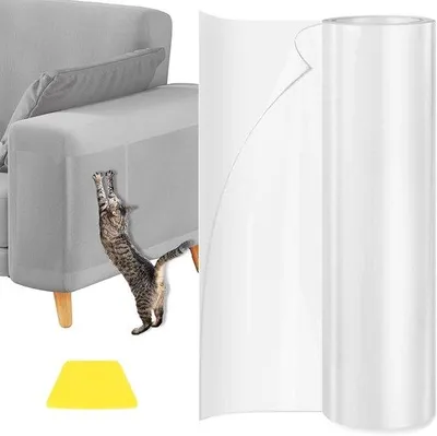 Image de Film de protection transparent pour meubles, longueur 3 m