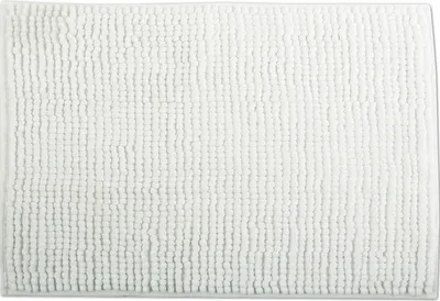 Obrázek produktu pro Koupelnová předložka MSV CHENILLE 80 x 50 cm bílá