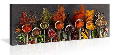 Obrázok produktu pre Obraz na plátne Korenia 120x40 cm zarámovaný