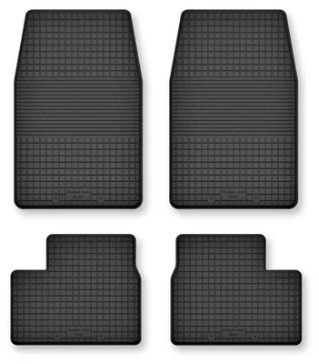 Obrázok produktu pre Gumové vaničkové autokoberce pre: Daihatsu Feroza F300 / F310 1989-1998 terénne čierne 4 ks