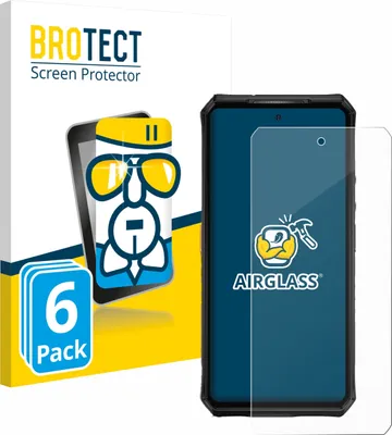 Produktbild von 6x BROTECT Schutzglas für Ulefone Armor 28 Ultra Thermal Schutzfolie Panzer Folie Glas Display Schutz klar