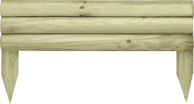 Image de Bordure A Planter Minitraverse Bois Naturel H.30 X L.55 Cm - Wsab Logistique