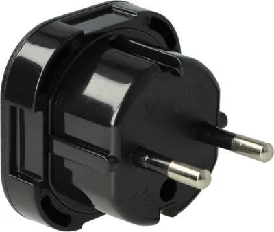 Produktbild von vhbw Reisestecker Adapter (Euro-Stecker auf UK-Buchse) - Reiseadapter Schwarz
