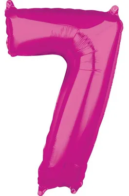 Produktbild von Amscan 2829301, Spielzeugballon, Folie, Pink, Anzahl, 58 cm, 5 Stück(e)