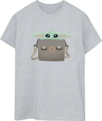 Produktbild von Star Wars - "The Mandalorian" T-Shirt für Damen BI45984 (3XL) (Grau)