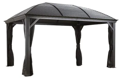 Produktbild von Sojag Moreno1014 Pavillon mit festem Dach mit Moskitonetz 3x4 m
