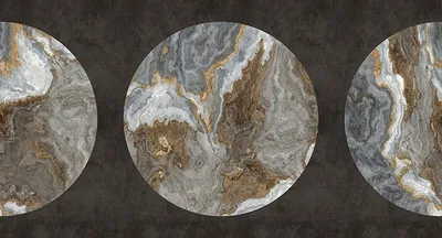 Produktbild von Tadessi Fototapete | Marmor | 5.00 m x 2.70 m | Gold | Grau | Wandbild | Digitaldruck