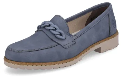 Produktbild von Rieker Damen Slipper 51863, Frauen Slip On,lose Einlage,College,Schuhe,Businesss