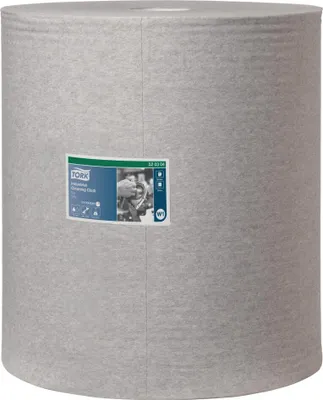 Zdjęcie produktu dla Czyściwo przemysłowe Tork szare 1-warstwowe dł.380xszer.430mm 950 rozdarć 1RL/VE