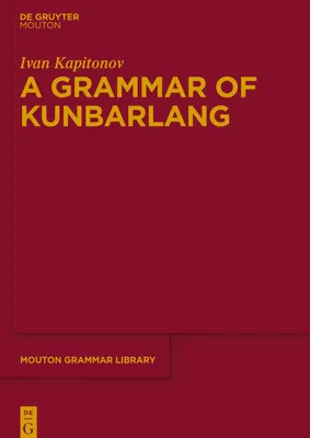 Produktbild von A Grammar of Kunbarlang
