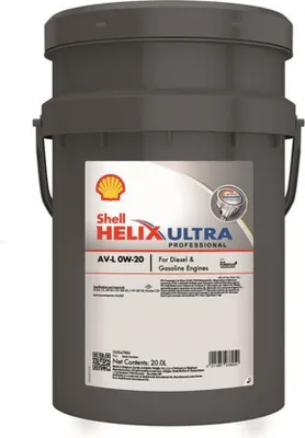 Produktbild von SHELL Helix Ultra Prof AV-L für 0W-20 20 Liter Motoröl Motorenöl 508 00 509 00 C20 Öl