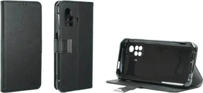 Obrázok produktu pre caseroxx puzdro na mobilný telefón kompatibilné s Blackview BV9200  Wallet Case v cierna