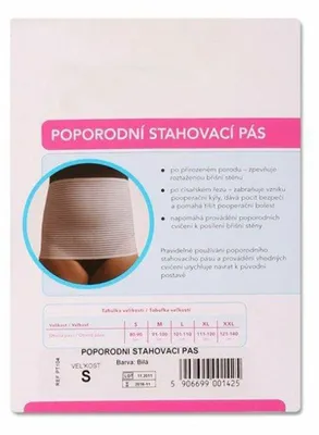 Image de Ceinture de serrage post-partum - M, taille. M