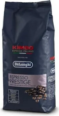 Obrázek produktu pro De’Longhi Kimbo Espresso Prestige, 1 kg, Espresso, Nepražená, 1 kusů, 150 mm, 100 mm