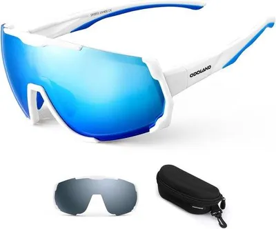 Produktbild von Famanu Fahrradbrille polarisiert - für Outdoor-Aktivitäten