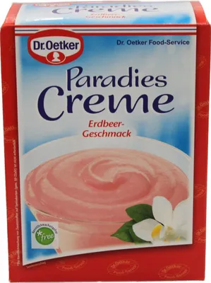 Produktbild von Dr.Oetker Paradiescreme Erdbeer