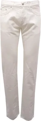 Zdjęcie produktu dla 5628AH pantalone uomo GANT off white bawełniane spodnie męskie