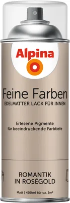 Produktbild von Alpina Feine Farben Sprühlack Romantik Roségold roségold 400 ml