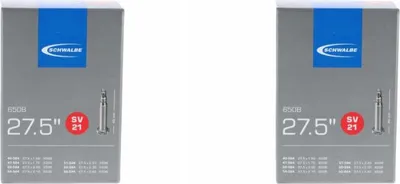 Immagine prodotto di 2 camere d'aria Schwalbe SV21 40/62-584 27,5 x 1,50-2,40 pollici 27,5 pollici SV 40 mm