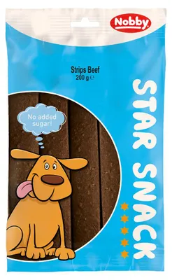 Produktbild von Nobby Starsnack Strips Beef - 20 Stück