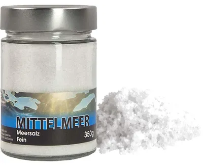 Meersalz Mittelmeer fein