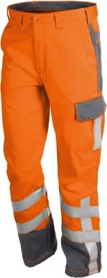 Produktbild von KÜBLER® unisex Warnschutzhose PSA SAFETY X7 warnorange, anthrazit Größe 64