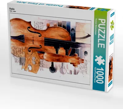 Produktbild von Calvendo Violin 1000 Teile Puzzle hoch 480x640mm, Weisenberger Thomas; 7456380
