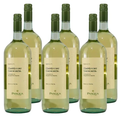 Produktbild von Pasqua Chardonnay Trevenezie -trocken- (6 x 1,5L)