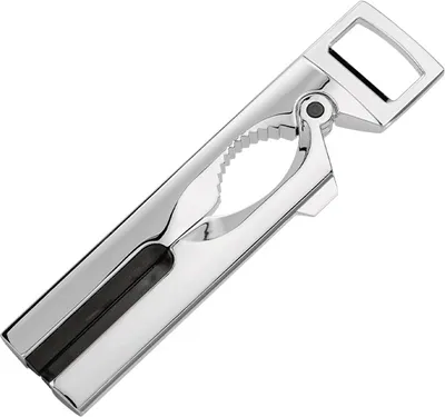 Obrázok produktu pre Luskáčik/otvárač na fľaše Stellar Chrome, zliatina zinku, 17 cm, strieborná/čierna
