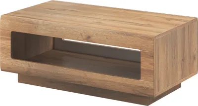 Produktbild von Couchtisch Eiche Grandson Nb. TURDA-83 moderner Stil mit offenem Fach, B/H/T: ca. 110/44/60 cm
