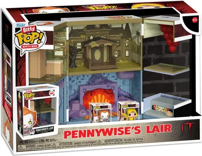 Produktbild von IT - Pennywise's Lair Bitty Pop! Box Funko
