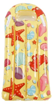 Immagine prodotto di Galleggiante per piscina con maniglia in PVC addensato -Set di galleggianti gonfiabili per bambini con motivi colorati
