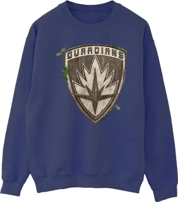 Produktbild von Marvel - "I Am Groot Guardian" Sweatshirt für Herren BI36009 (M) (Marineblau)