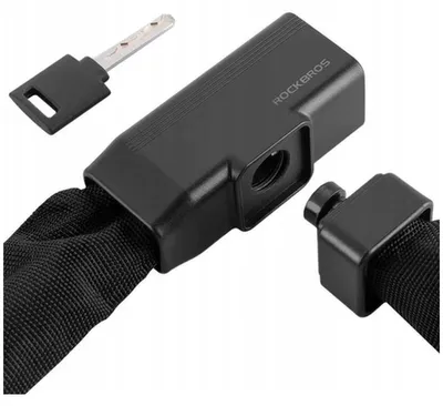 Zdjęcie produktu dla Zapięcie rowerowe Rockbros 32430708001 na klucz 0,97 m - czarne