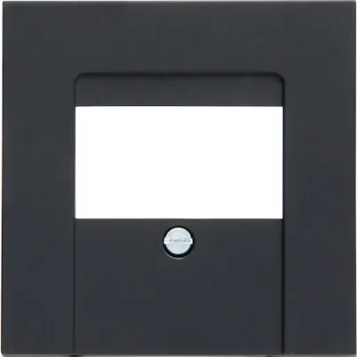 Produktbild von Kopp 373115185, Anthrazit, Kunststoff, Thermoplast, konventionell, Kopp, Matte, IP20