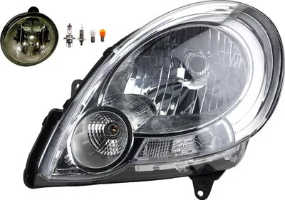 Produktbild von Scheinwerfer passend für Renault Kangoo FW0 KW0 08-13 H4 L +Nebel+Leuch. 7701068181 558130 7701045718 2615500Q03 4408447 91160027 77010 Johns