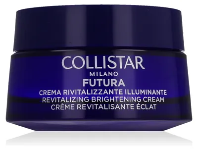Zdjęcie produktu dla Collistar Futura Revitalizing Brightening Cream, Krem na dzień, Kobiety, Skóra dojrzała, Twarz, Szyja, Rozjaśniający, Nawilżający, Odżywiający, Odmładzanie, Odżywiający, 40 - 60 lat(a)