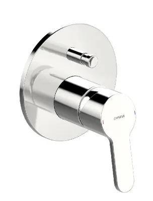 Produktbild von Hansa Primo - Unterputzarmatur für 2 Verbraucher, Chrom 49979003