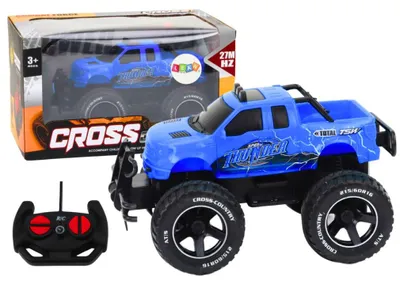 Immagine prodotto di Leantoys Macchinina fuoristrada telecomandata RC 1:18 blu