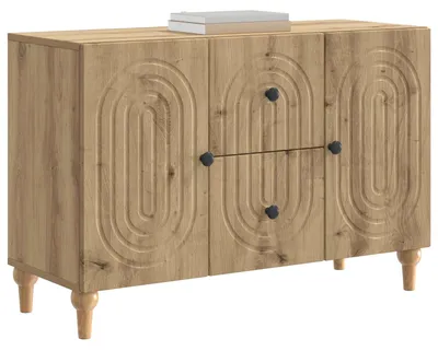 Obrázek produktu pro vidaXL TV skříňka Artisan dub 89 x 34,5 x 60 cm dřevotřísková deska