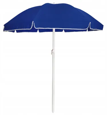 Zdjęcie produktu dla JUMI PARASOL OGRODOWY plażowy na balkon taras ŁAMANY z falbaną 240 cm